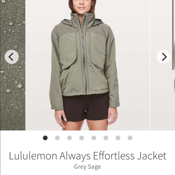 lululemon athletica Jackets & Blazers - Lululemon Always Effortless Jacket 2 Grey Sage